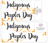 P07 || Petals Columbus/Indigenous Peoples Day Full Day Sticker