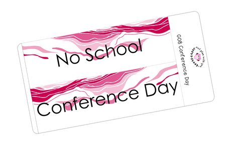 G08 || Geode Conference Day Full Day Stickers