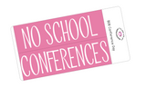 B08 || Basic Conferences Full Day Stickers