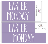 B09 || Basic Easter Monday Full Day Stickers