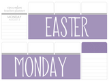 B09 || Basic Easter Monday Full Day Stickers