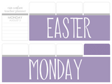 B09 || Basic Easter Monday Full Day Stickers
