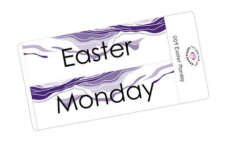 G09 || Geode Easter Monday Full Day Stickers