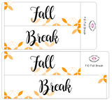 P10 || Petals Fall Break Full Day Stickers