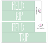 B11 || Basic Field Trip Full Day Stickers