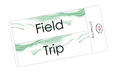 G11 || Geode Field Trip Full Day Stickers