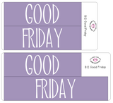 B12 || Basic Good Friday Full Day Stickers