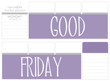 B12 || Basic Good Friday Full Day Stickers