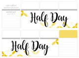 P13 || Petals Half Day Full Day Stickers