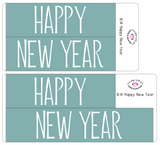 B14 || Basic Happy New Year Full Day Stickers