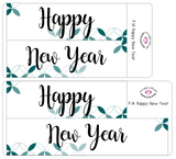 P14 || Petals Happy New Year Full Day Stickers