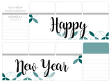 P14 || Petals Happy New Year Full Day Stickers