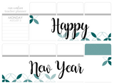 P14 || Petals Happy New Year Full Day Stickers