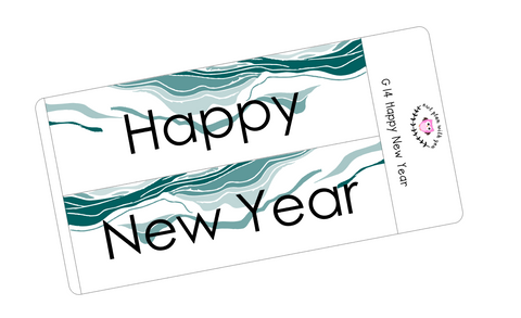 G14 || Geode Happy New Year Full Day Stickers