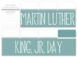 B18 || Basic MLK Jr. Day Full Day Stickers