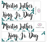 P18 || Petals MLK Jr. Day Full Day Stickers