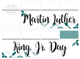 P18 || Petals MLK Jr. Day Full Day Stickers