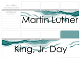 G18 || Geode MLK Jr. Day Full Day Stickers