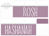 B22 || Basic Rosh Hashanah Full Day Stickers