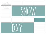 B23 || Basic Snow Day Full Day Stickers
