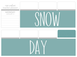 B23 || Basic Snow Day Full Day Stickers