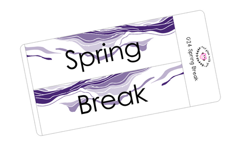 G24 || Geode Spring Break Full Day Stickers