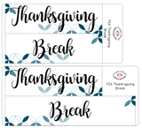 P26 || Petals Thanksgiving Break Full Day Stickers