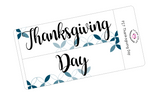 P27 || Petals Thanksgiving Day Full Day Stickers