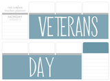 B28 || Basic Veterans Day Full Day Stickers
