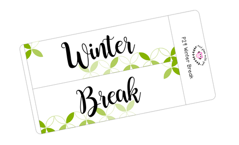 P29 || Petals Winter Break Full Day Stickers