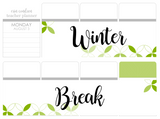 P29 || Petals Winter Break Full Day Stickers
