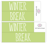 B29 || Basic Winter Break Full Day Stickers