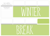 B29 || Basic Winter Break Full Day Stickers