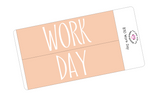 B30 || Basic Work Day Full Day Stickers