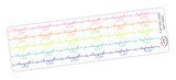 T109 || 240 Swirl Date Stickers for the 2021-22 School Year