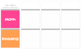 T83 || Teacher Header Side Bar Stickers