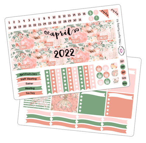 T94 || April Floral Monthly Kit