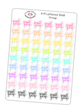 A19 || Hand-Lettered Small Group Stickers