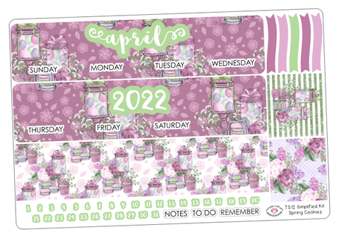 TS12 || Spring Cookies Simplified Monthly Kit