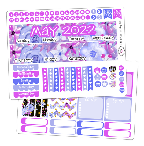 T93 || May Flowers Monthly Kit