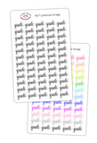 A07 || Hand-Lettered Grade Stickers