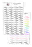 A16 || Hand-Lettered Progress Reports Stickers