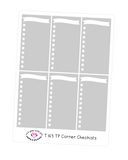T164 || 6 Corner Checklists