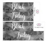 T121 || Watercolor Black Friday Full Day Stickers