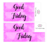 T127 || Watercolor Good Friday Full Day Stickers