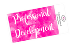 T135 || Watercolor Professional Development Full Day Stickers