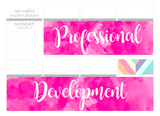 T135 || Watercolor Professional Development Full Day Stickers