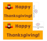 T25 || Owl Thanksgiving Full Day Stickers