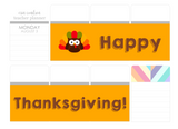 T25 || Owl Thanksgiving Full Day Stickers