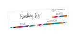 R34 || Retro Reading Log Stickers